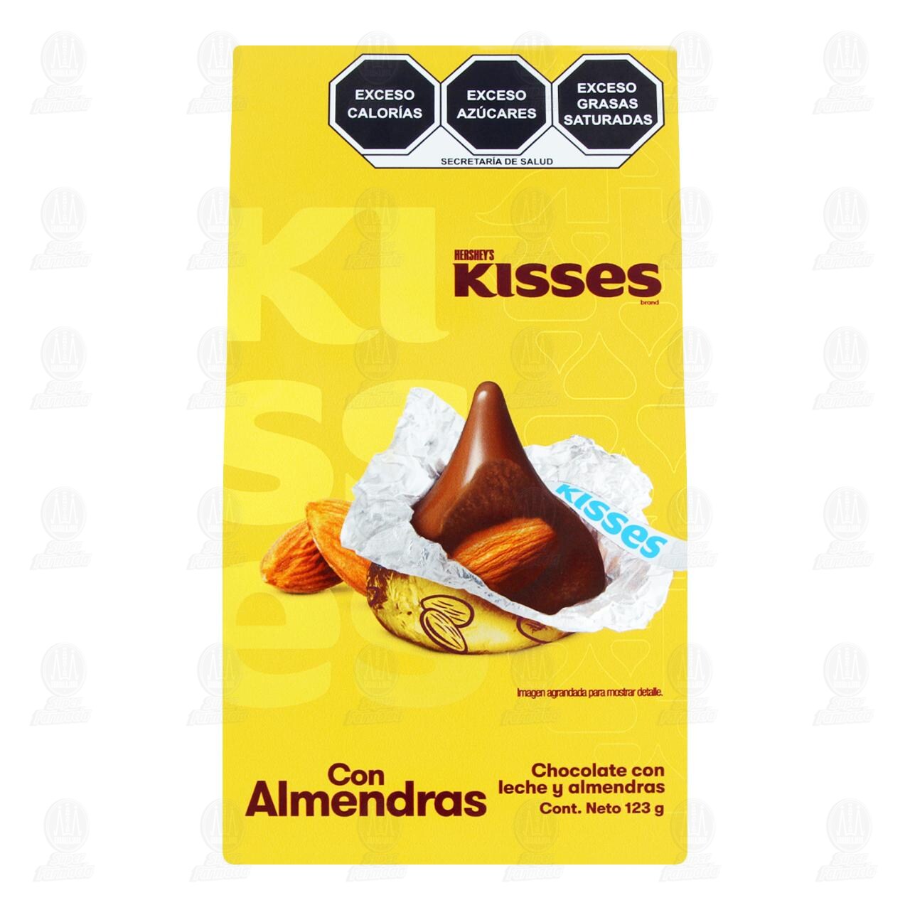 Chocolate Kisses de Hershey's con Almendras, 123 gr. image number 1