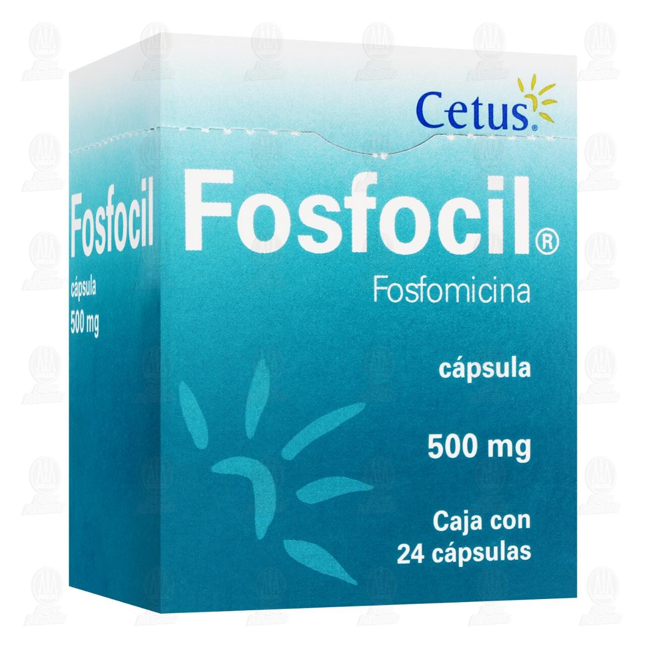 Fosfocil 500 mg, 24 C&aacute;psulas. image number 0