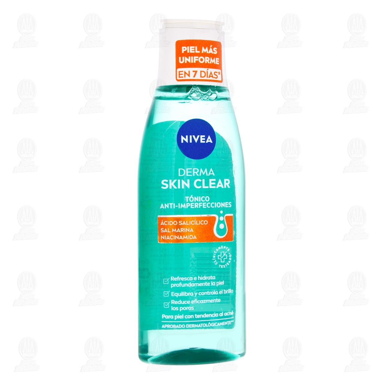 Tónico Anti-Imperfecciones Nivea Derma Skin Clear, 200 ml.