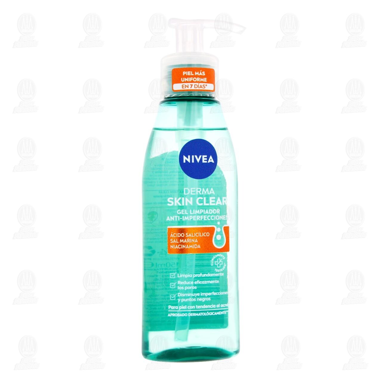 Nivea Gel Limpiador Derma Skin Clear Anti-Imperfecciones, 150 ml. image number 0