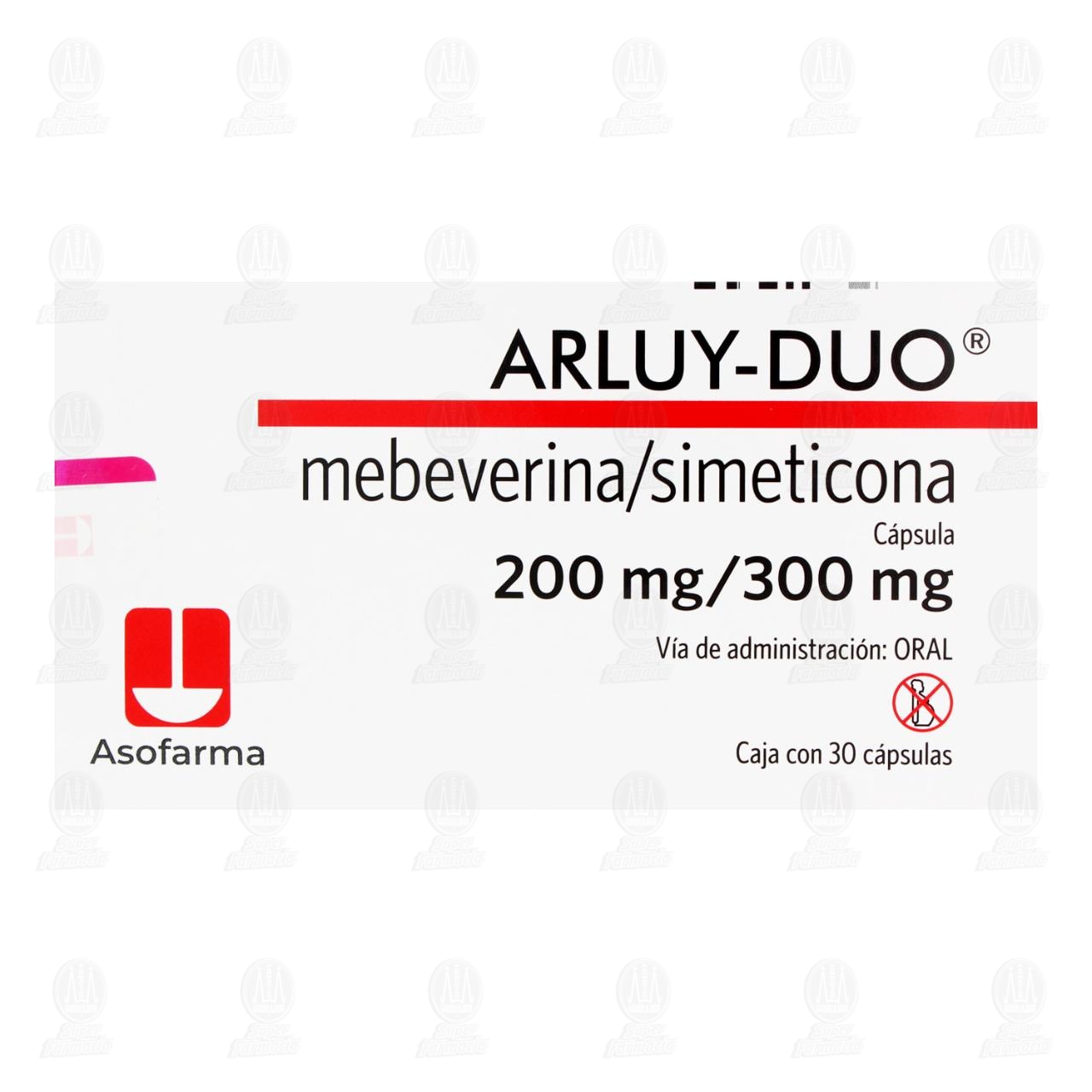 Arluy-Duo 200mg/300mg, 30 C&aacute;psulas. image number 1