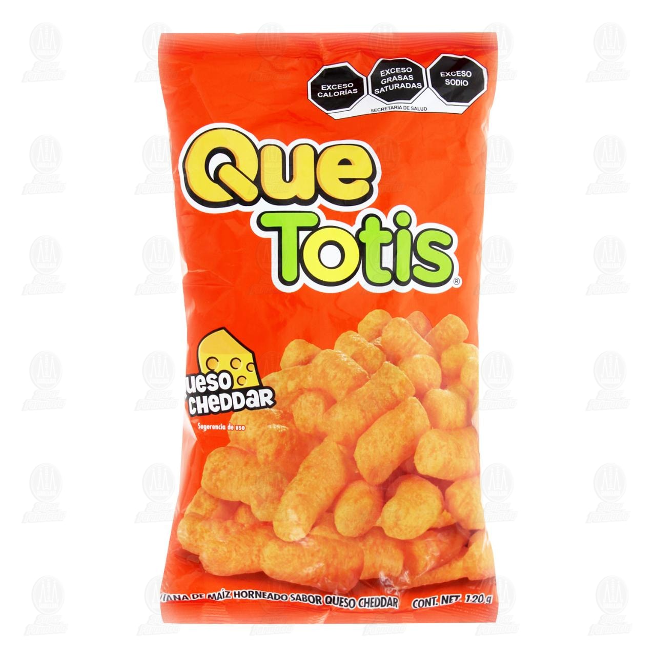 Imagen para Botana Quetotis Queso Cheddar, 120 gr.