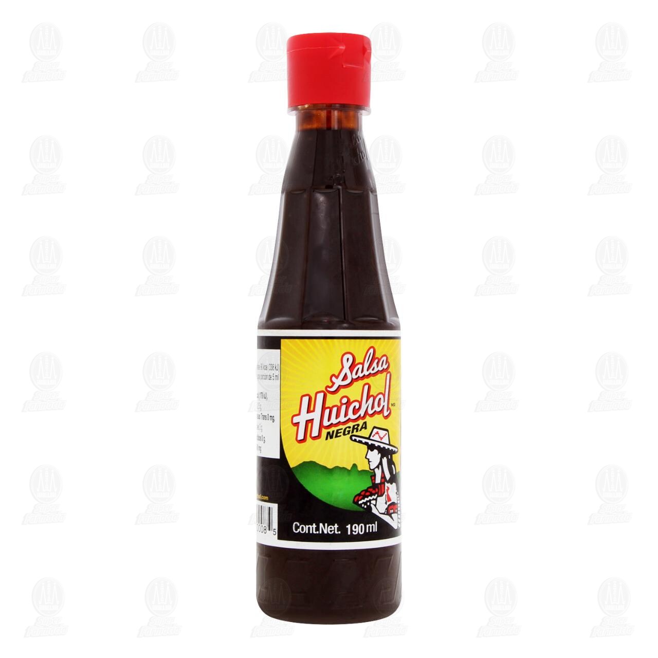 Salsa Huichol Negra, 190 ml. image number 0