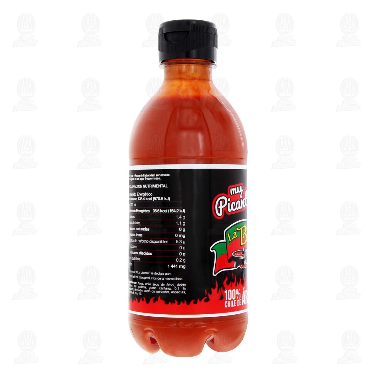 Salsa Picante La Botanera, 370 ml. image number 2