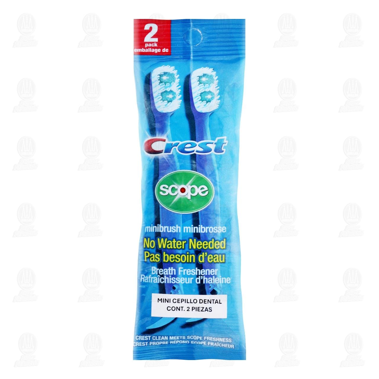 Imagen para Mini Cepillo Dental Crest Scope, 2 pzas.