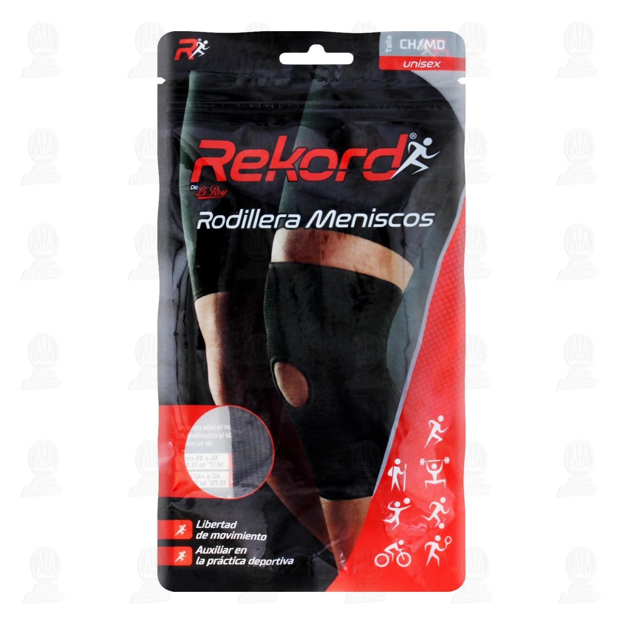 Rodillera Meniscos Rekord de Le Roy CH/MD Unisex, 1 pz.