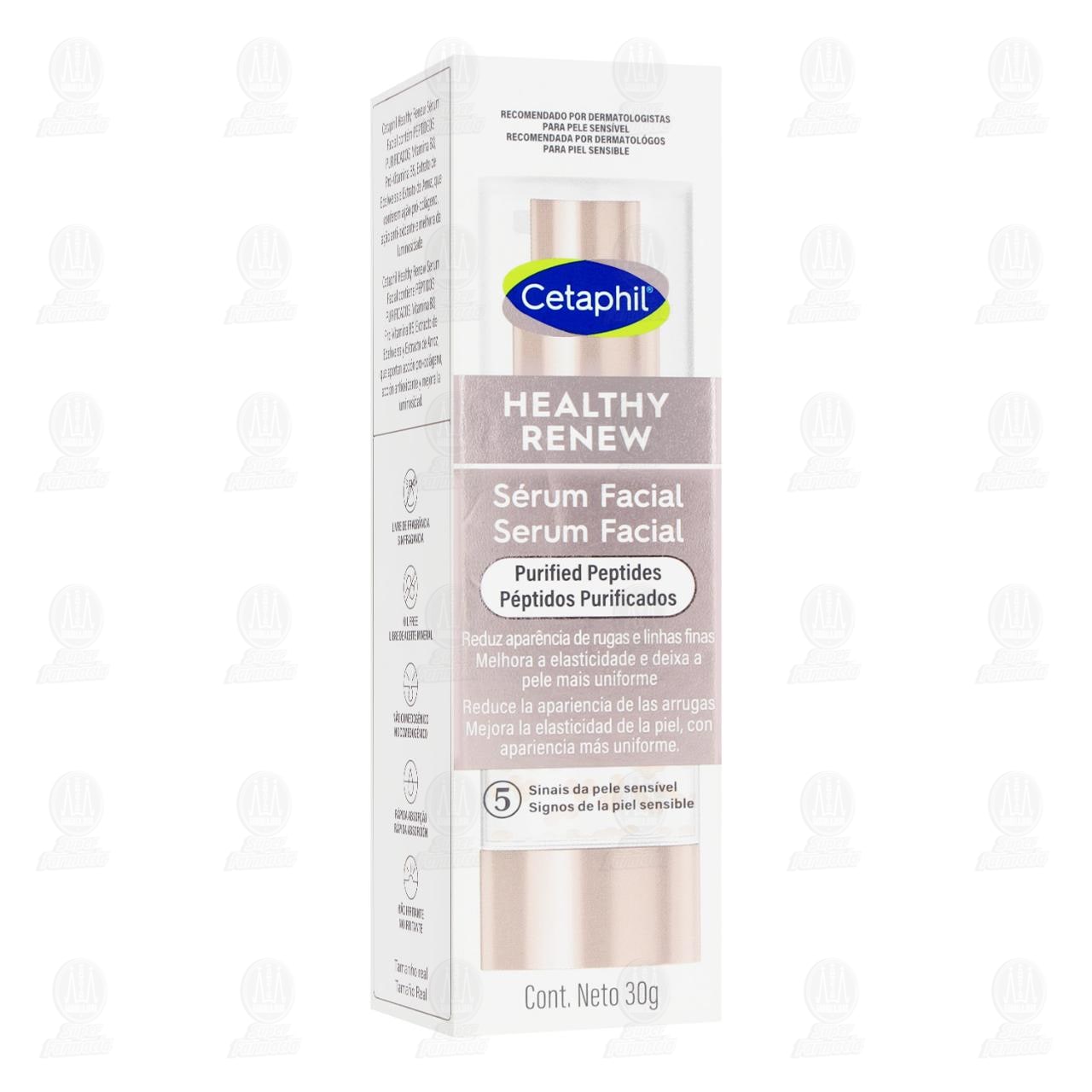 Imagen para Cetaphil Healthy Renew Sérum Facial Péptidos Purificados, 30 gr.