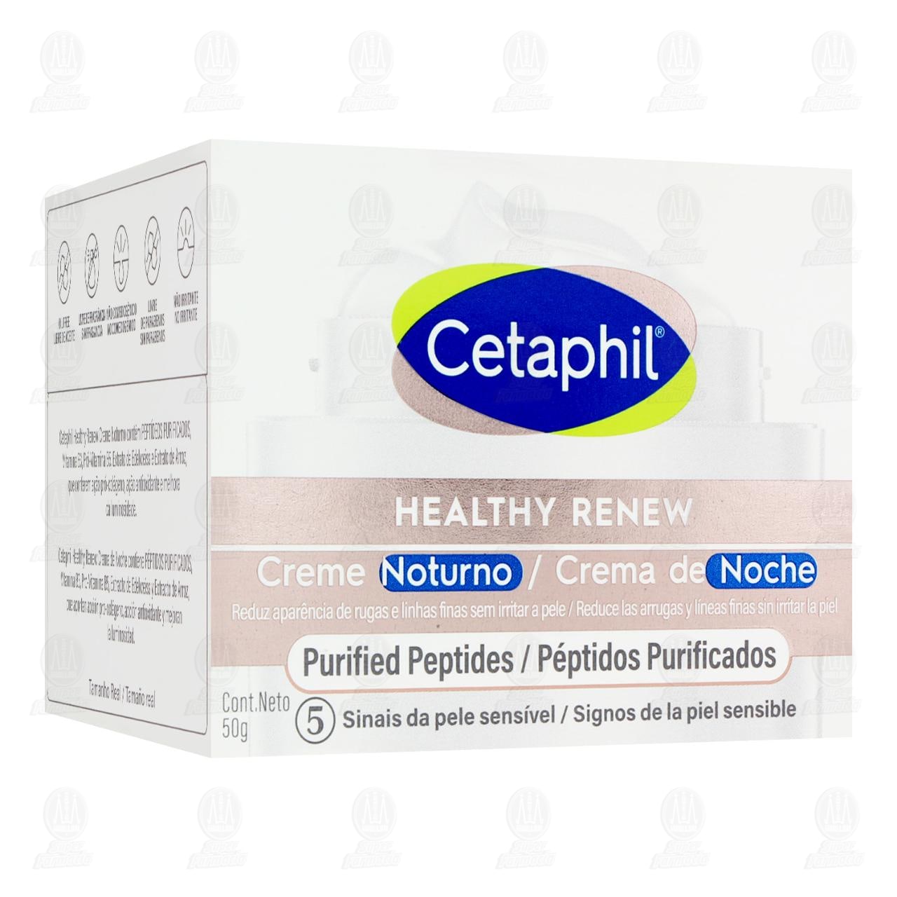 Imagen para Cetaphil Healthy Renew Crema de Noche Péptidos Purificados, 50 gr.