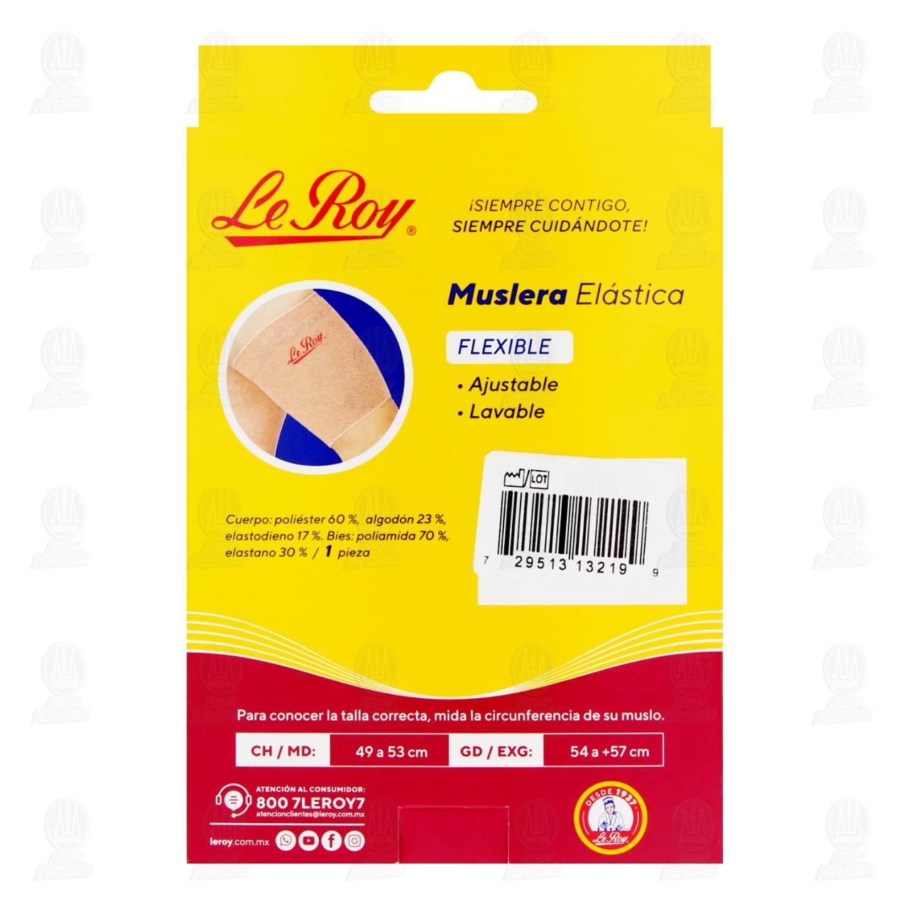 Muslera El&aacute;stica Le Roy GD/EXG, 1 pz. image number 2