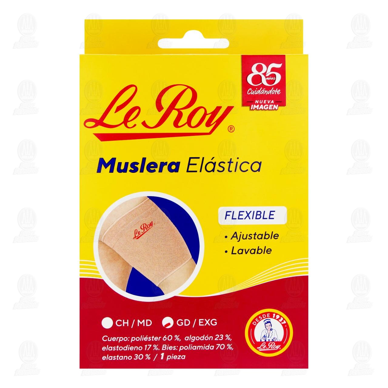 Muslera El&aacute;stica Le Roy GD/EXG, 1 pz. image number 1