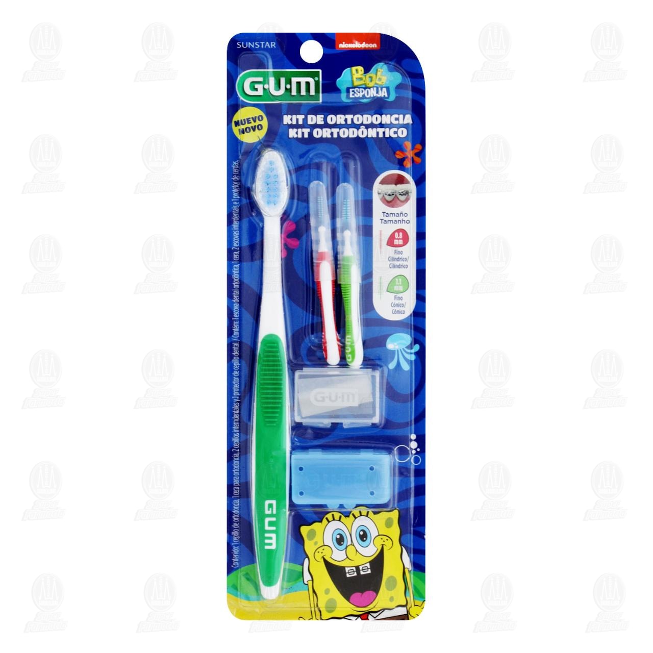 Imagen para Kit de Ortodoncia Gum Bob Esponja, 5 pzas.