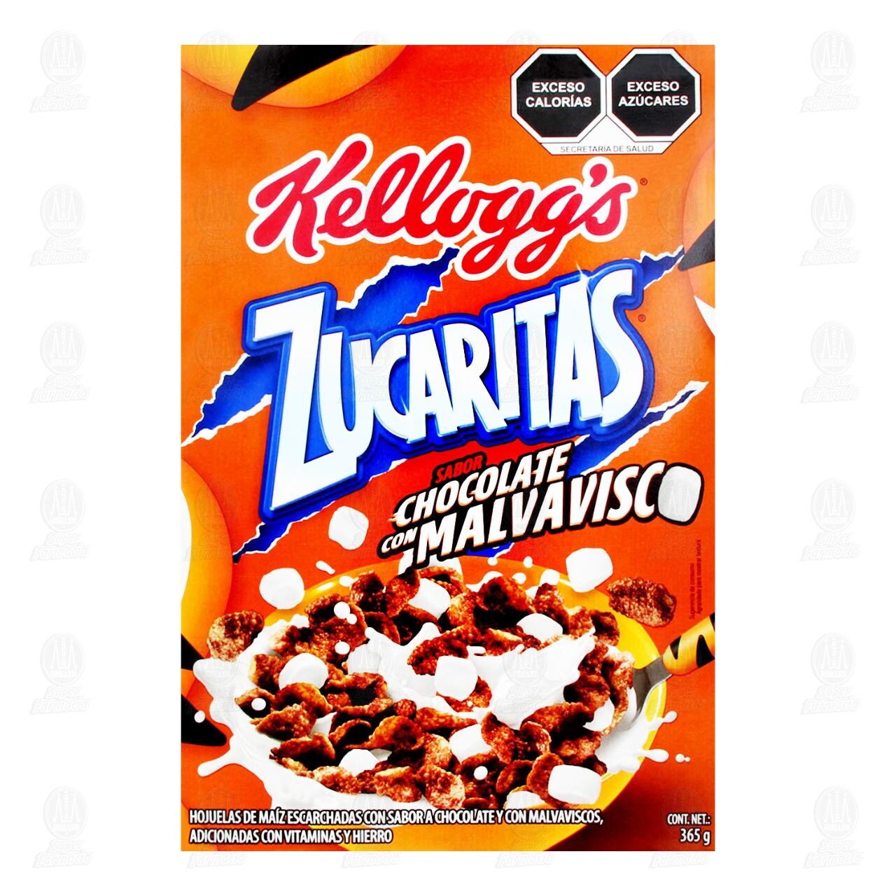 Cereal Kellogg's Zucaritas Sabor Chocolate con Malvavisco, 365 gr. image number 1