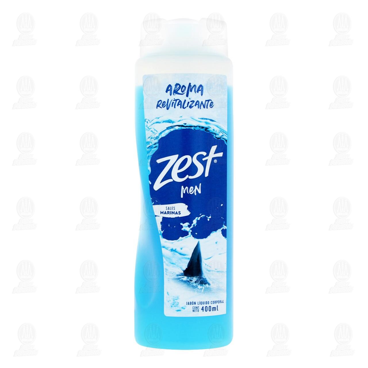 Jab&oacute;n L&iacute;quido Corporal Zest Men, 400 ml. image number 1