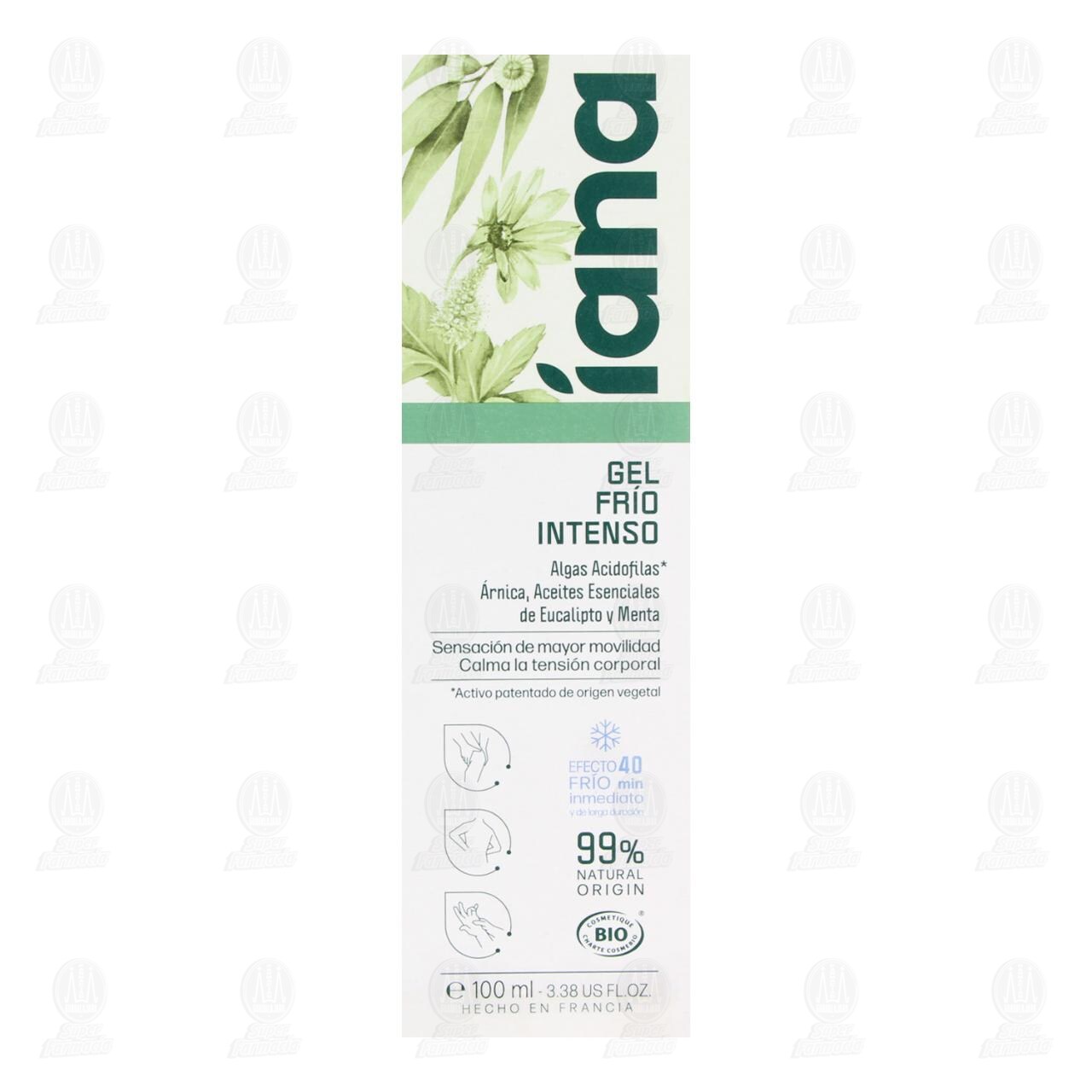 Gel Fr&iacute;o Intenso Iana, 100 ml. image number 1