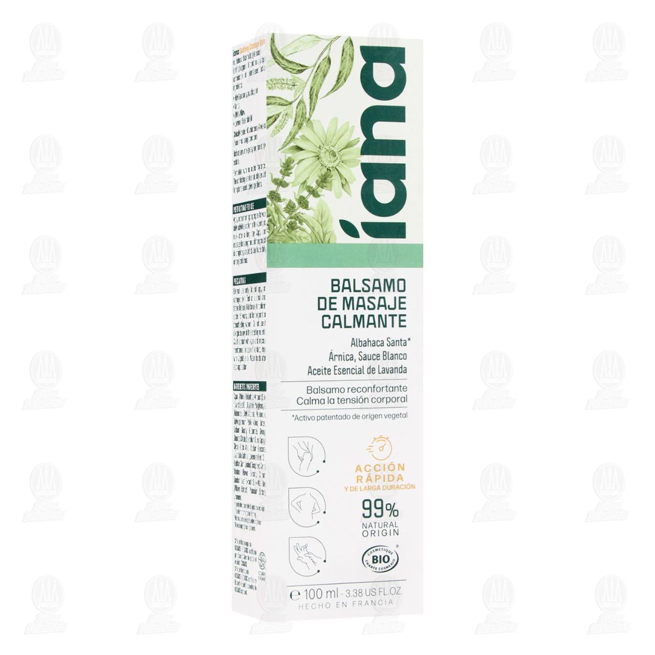 Balsamo Iana de Masaje Calmante, 100 ml. image number 0