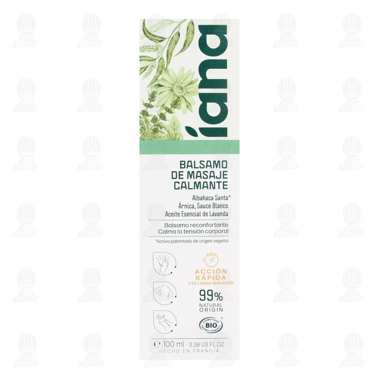 Balsamo Iana de Masaje Calmante, 100 ml. image number 1