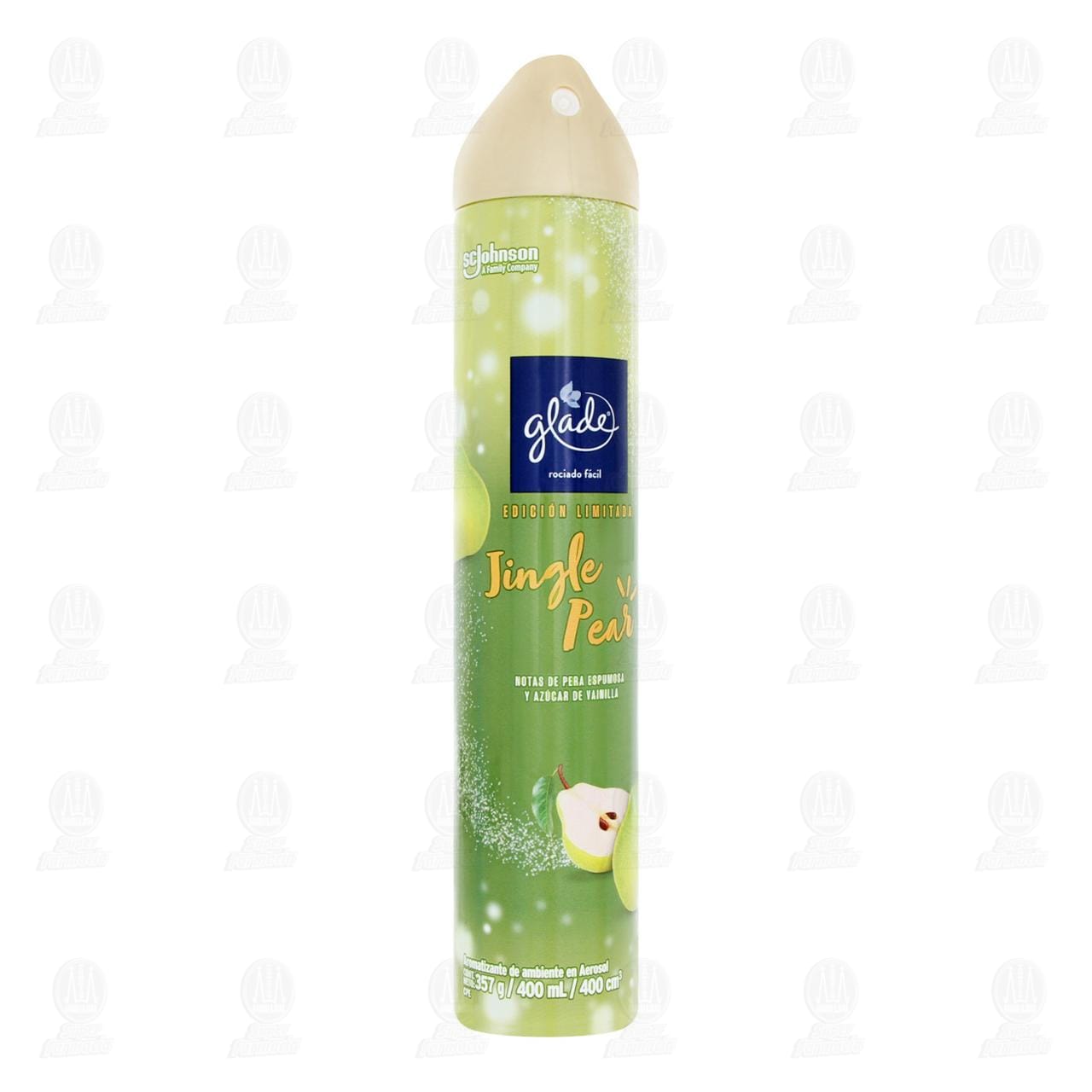 Imagen para Aromatizante Glade Jingle Pear en Aerosol Edición Limitada, 400 ml.