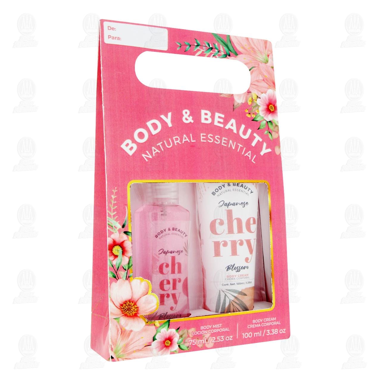 Imagen para Pack Body & Beauty Japanese Cherry Loción Corporal 75 ml + Crema Corporal 100 ml, 2 pzas.