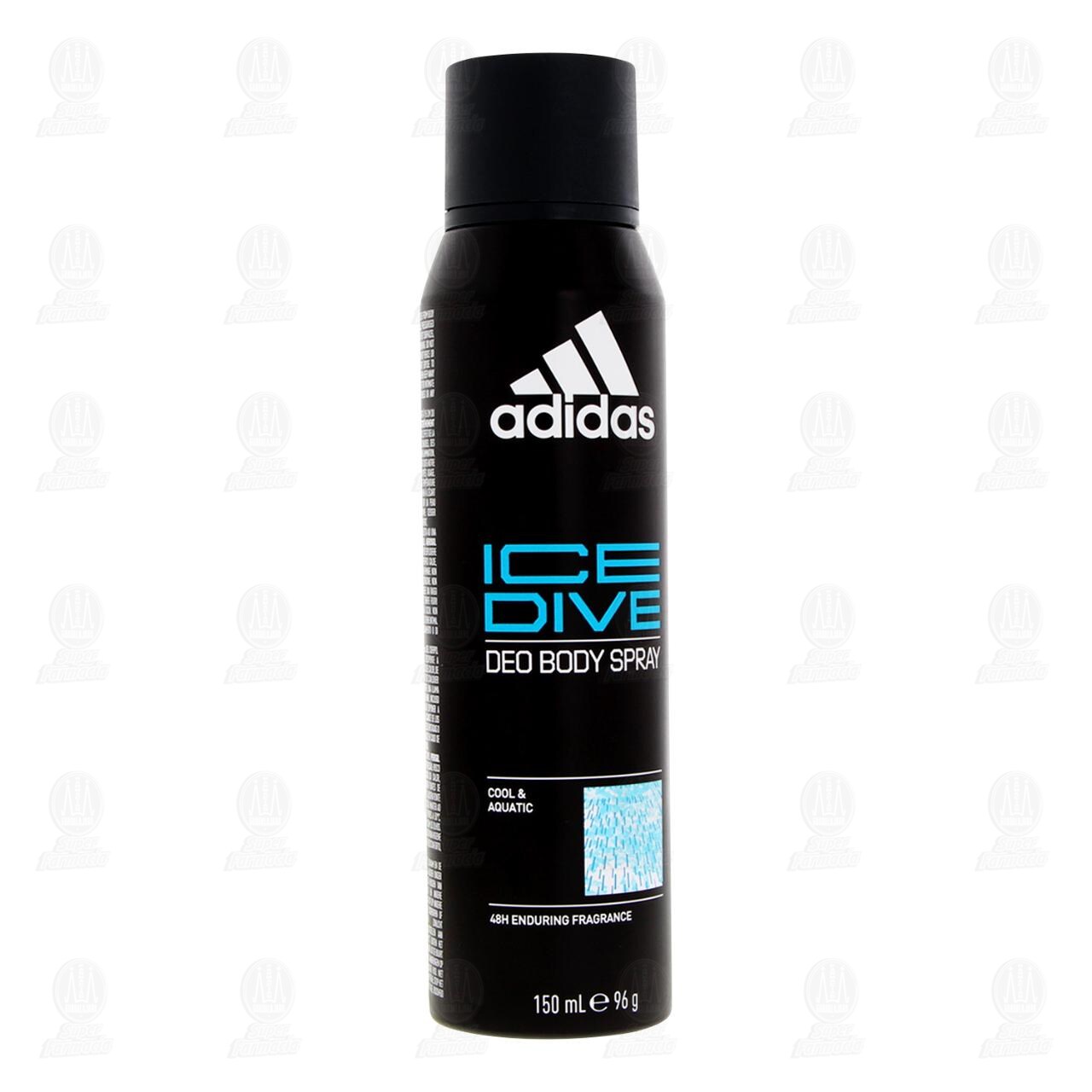 Body Spray Adidas Ice Dive en Aerosol, 150 ml. image number 0