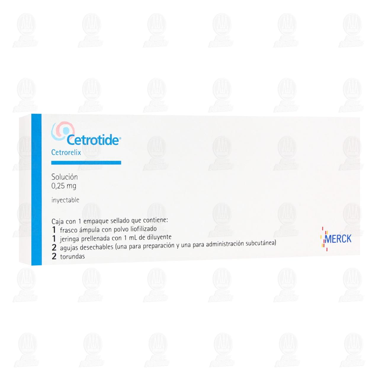Imagen para Cetrotide 0.25 mg Solución Inyectable, 1 pz.