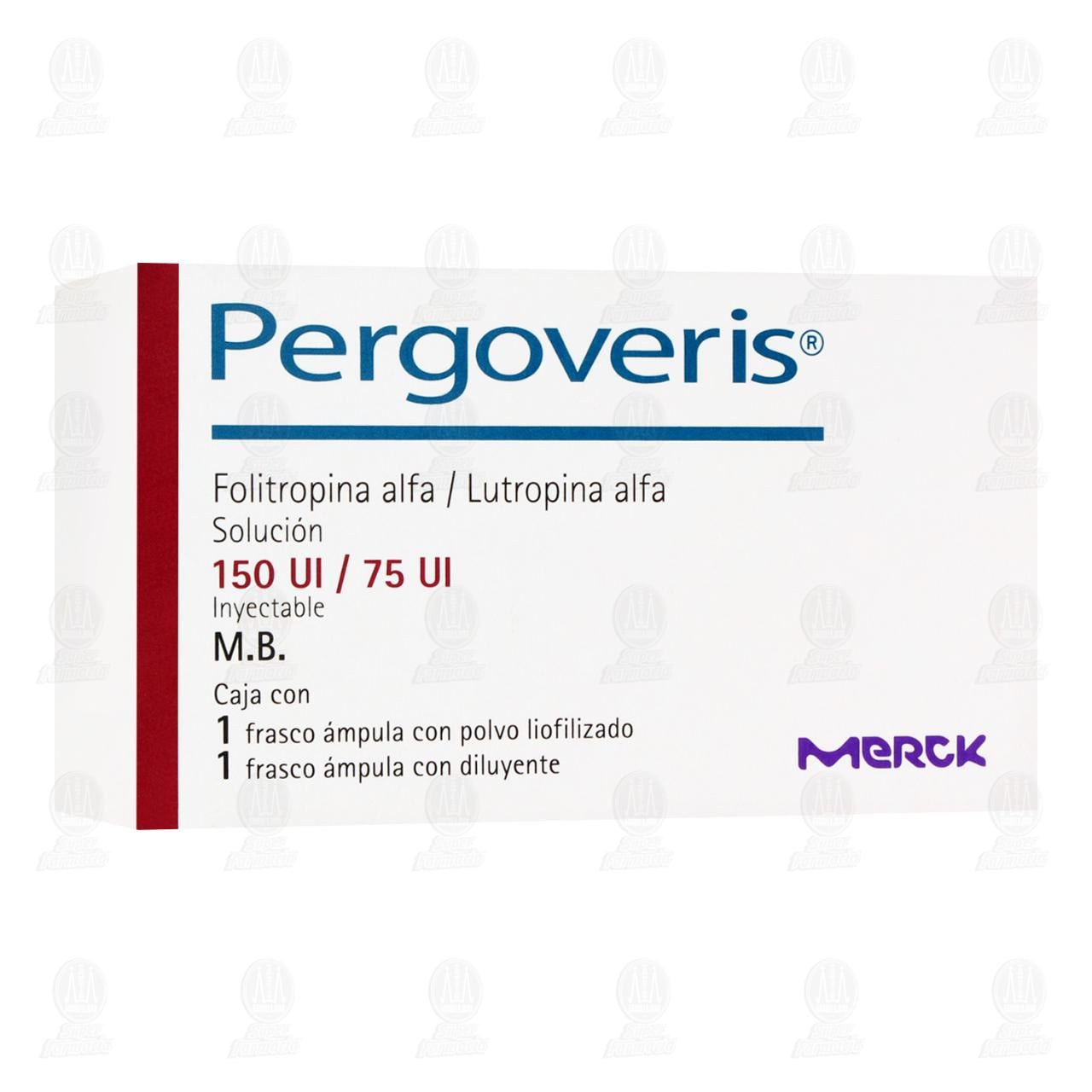 Imagen para Pergoveris 150UI/75UI Solución Inyectable, 1 pz.