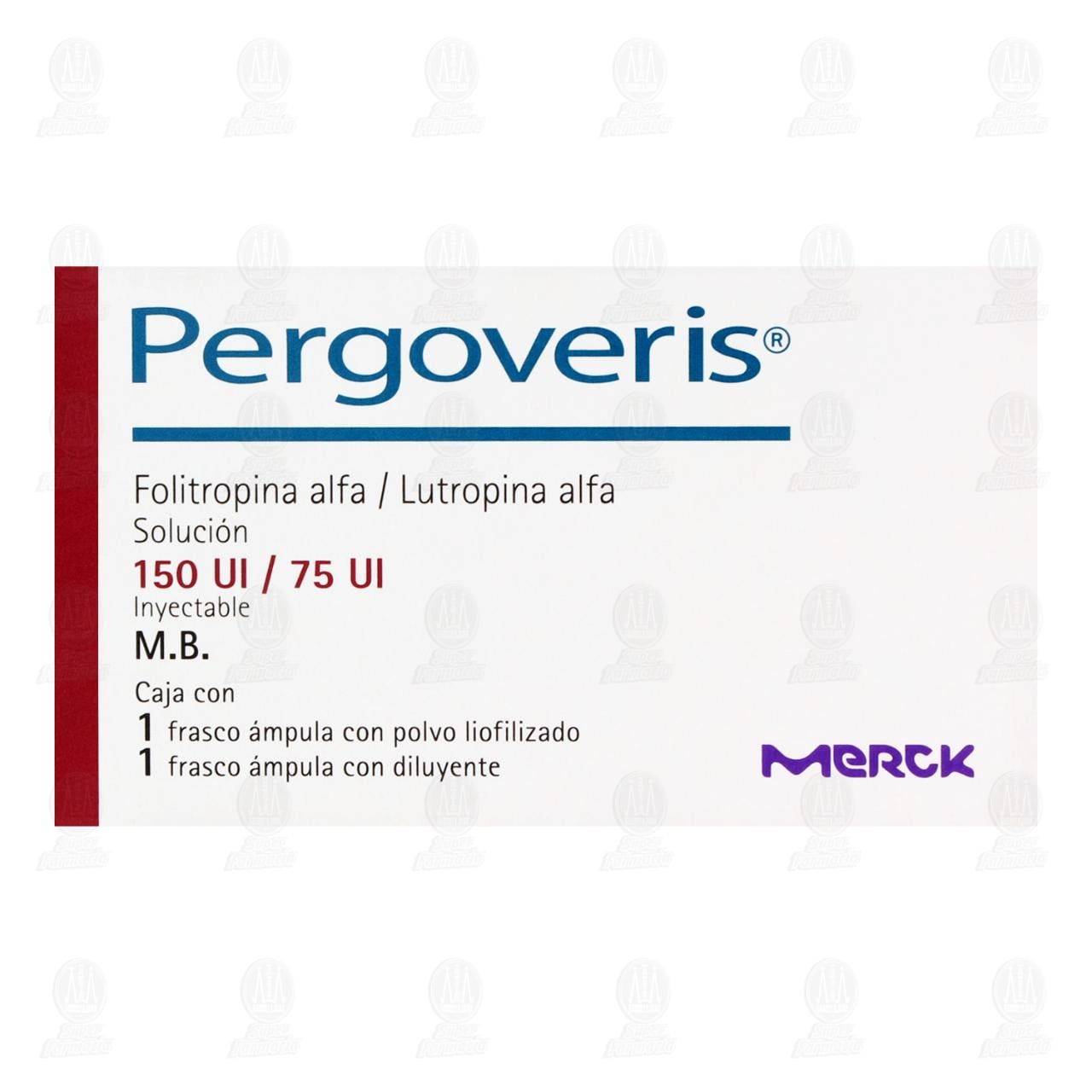 Pergoveris 150UI/75UI Soluci&oacute;n Inyectable, 1 pz. image number 1