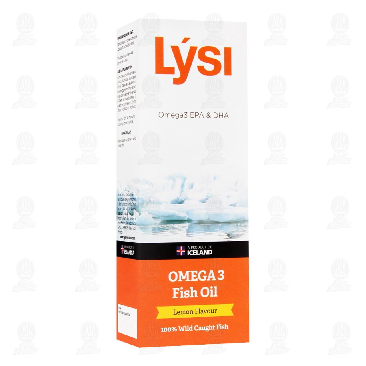 Imagen para Lýsi Aceite de Pescado Omega 3 Suspensión Sabor Limón, 240 ml.