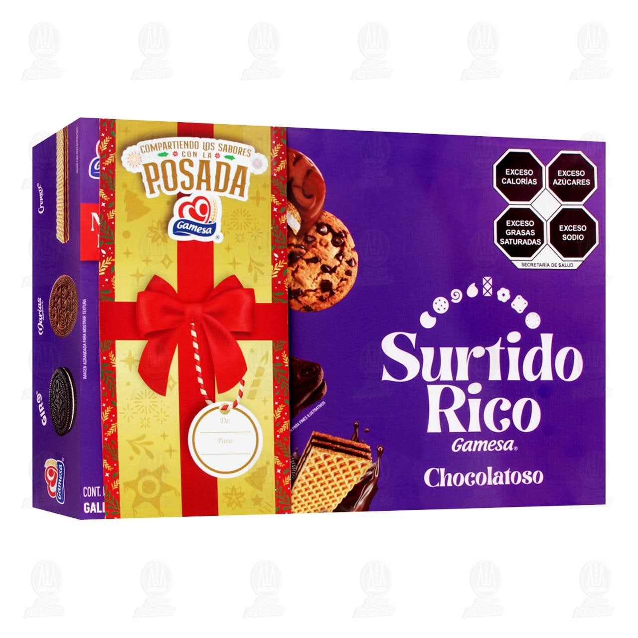 Imagen para Galletas Gamesa Surtido Rico Chocolatoso, 280 gr.