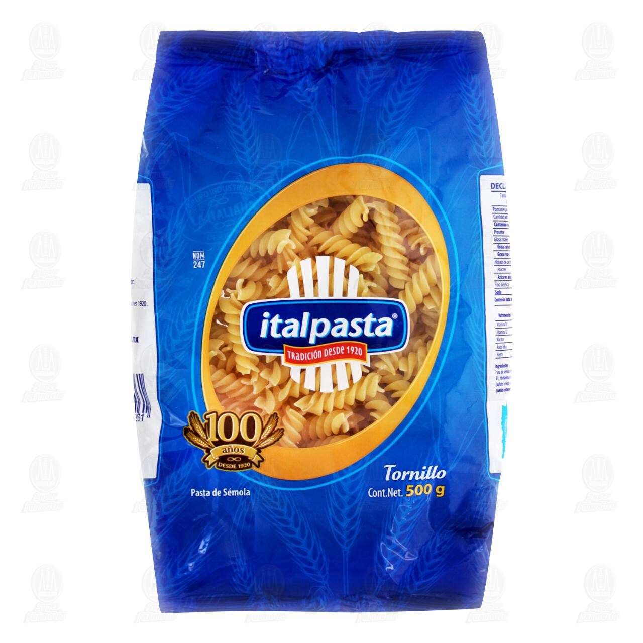 Pasta Italpasta Tornillo, 500 gr.