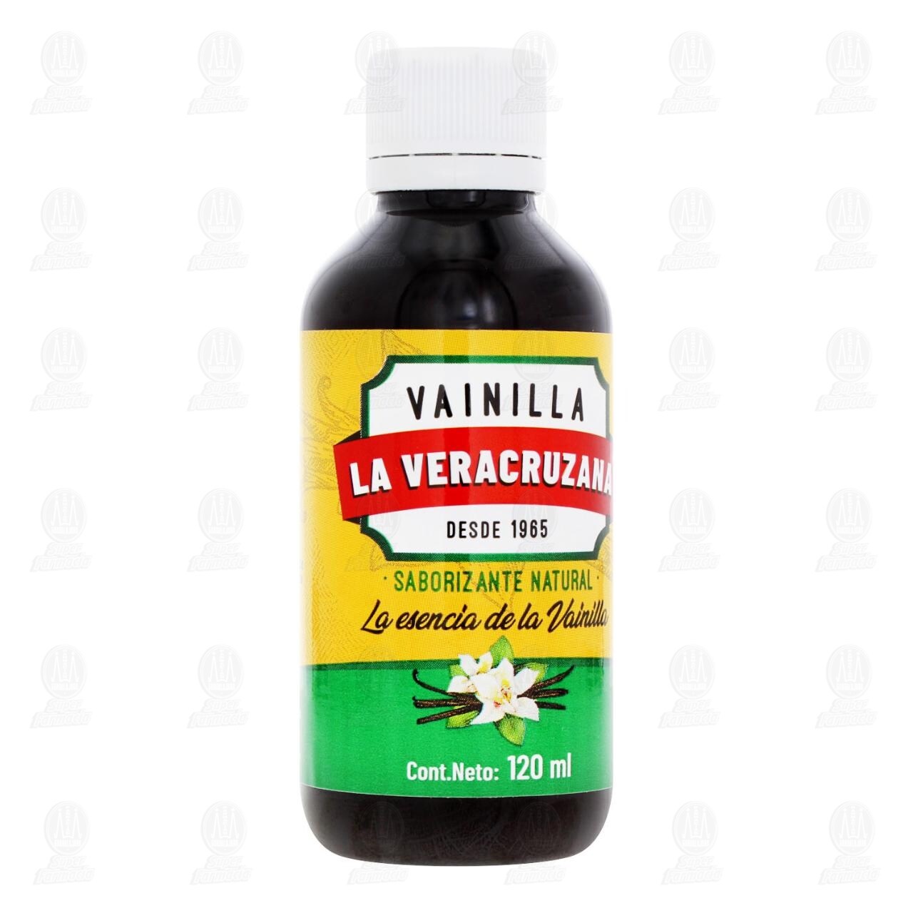 Saborizante Vainilla La Veracruzana, 120 ml. image number 0