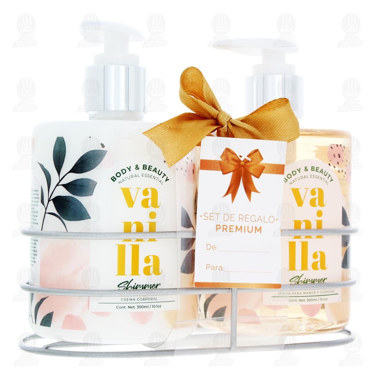 Set de Regalo Body & Beauty Vanilla Jab&oacute;n L&iacute;quido para Manos y Cuerpo + Crema Corporal, 2 pzas.