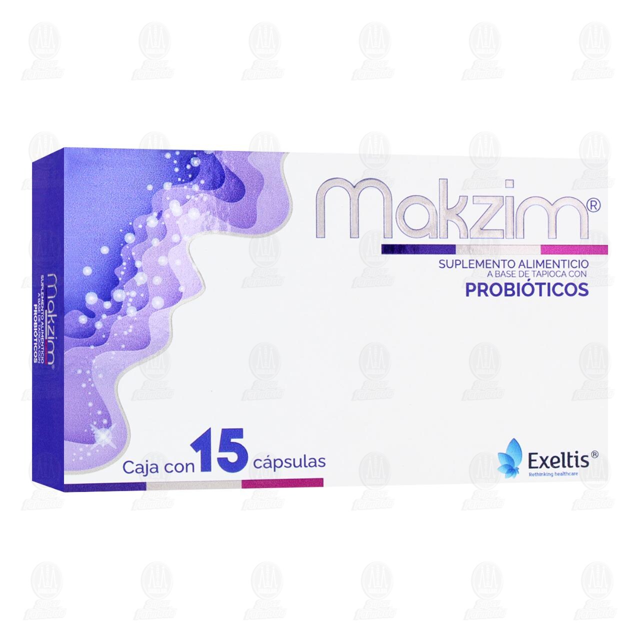 Suplemento Alimenticio Makzim, 15 C&aacute;psulas. image number 0