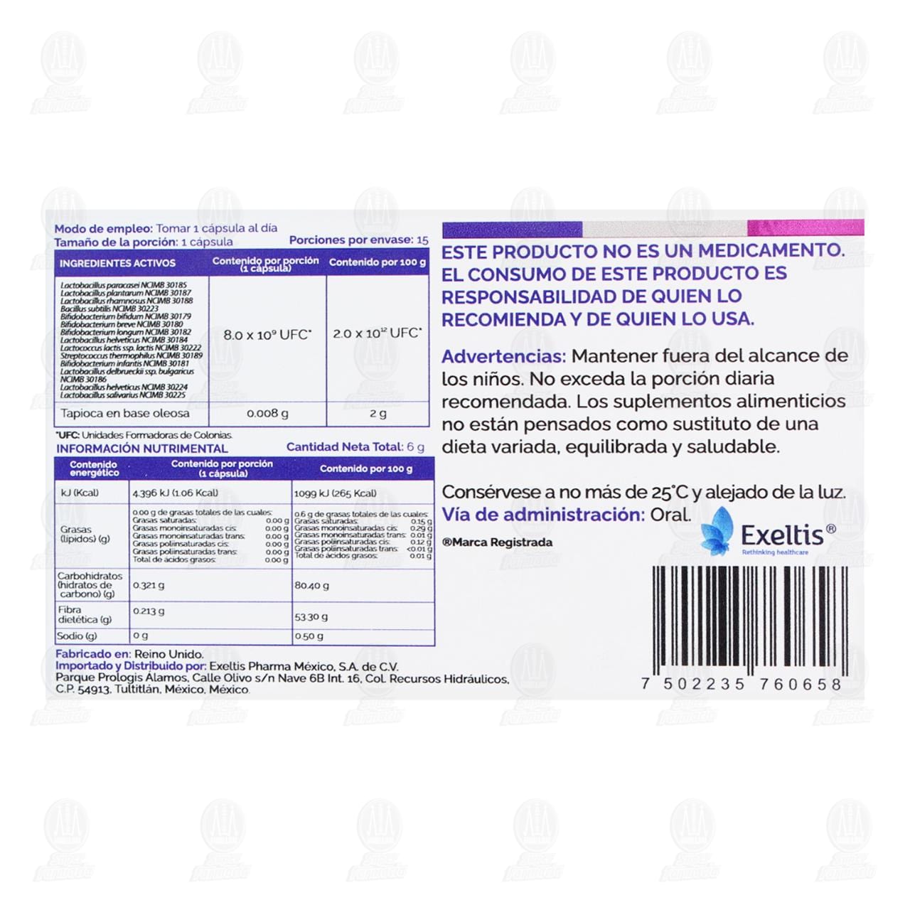 Suplemento Alimenticio Makzim, 15 C&aacute;psulas. image number 2