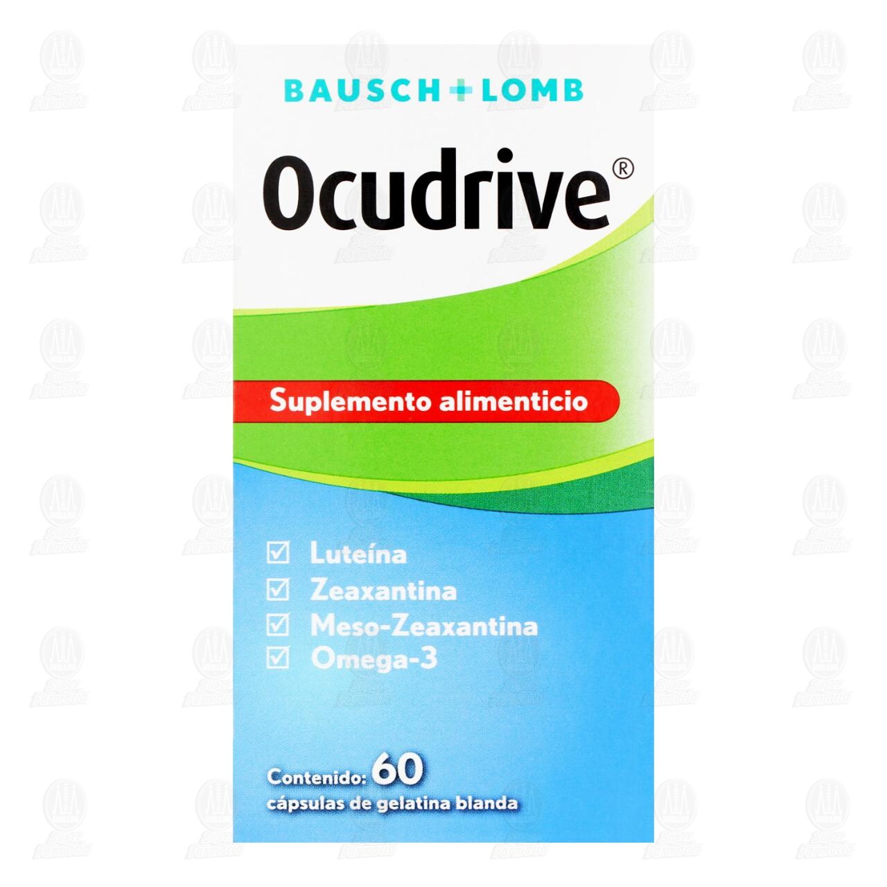 Suplemento Alimenticio Ocudrive, 60 C&aacute;psulas. image number 1