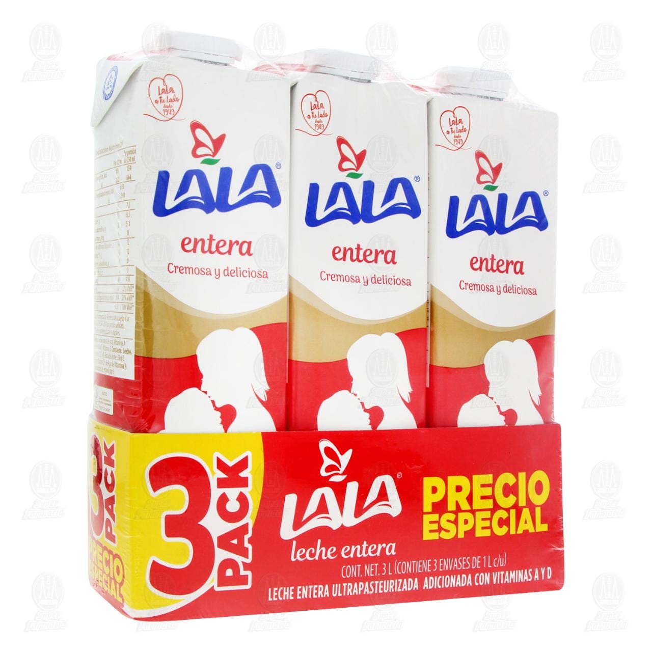 Pack Leche Lala Entera Ultrapasteurizada Precio Especial, 3 pzas. image number 0