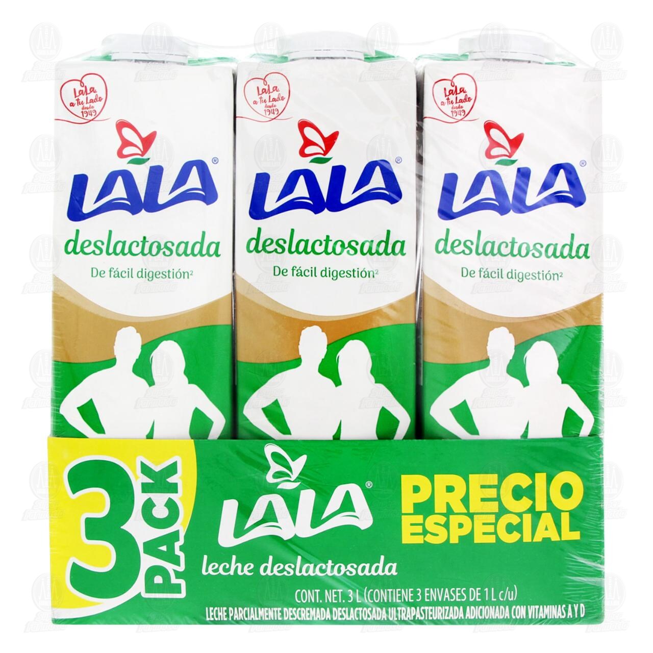 Pack Leche Lala Deslactosada Precio Especial, 3 pzas. image number 1