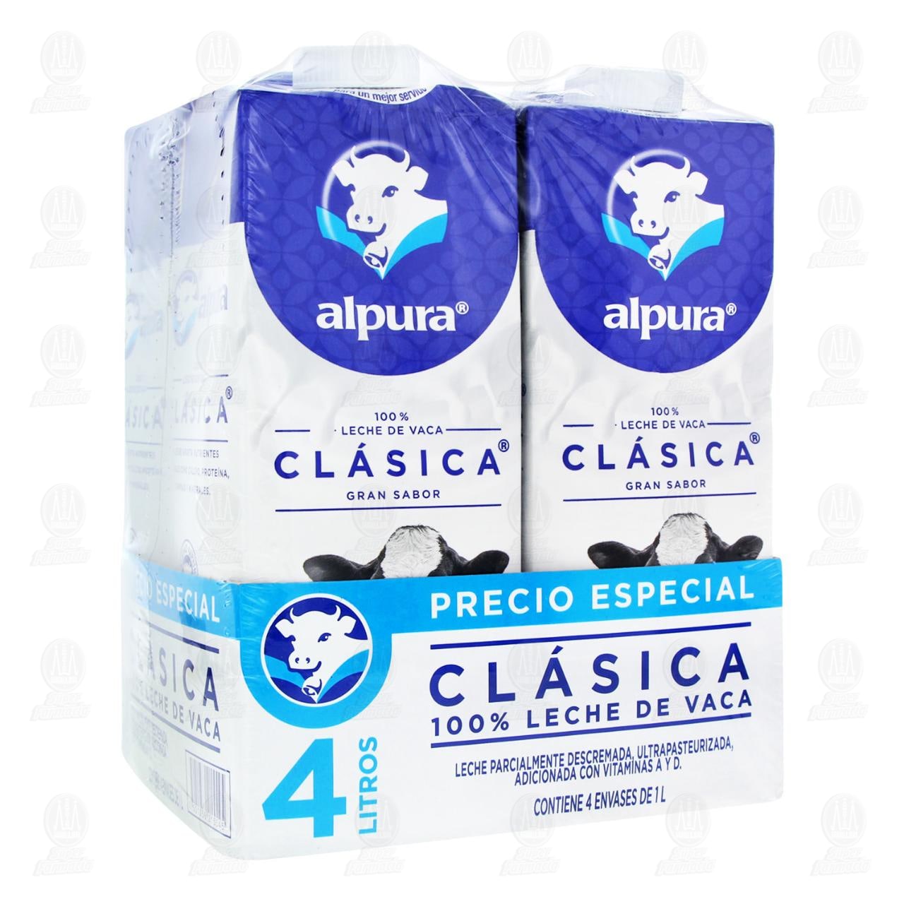 Imagen para Pack Leche Alpura Clásica Ultrapasteurizada Precio Especial, 4 pzas.
