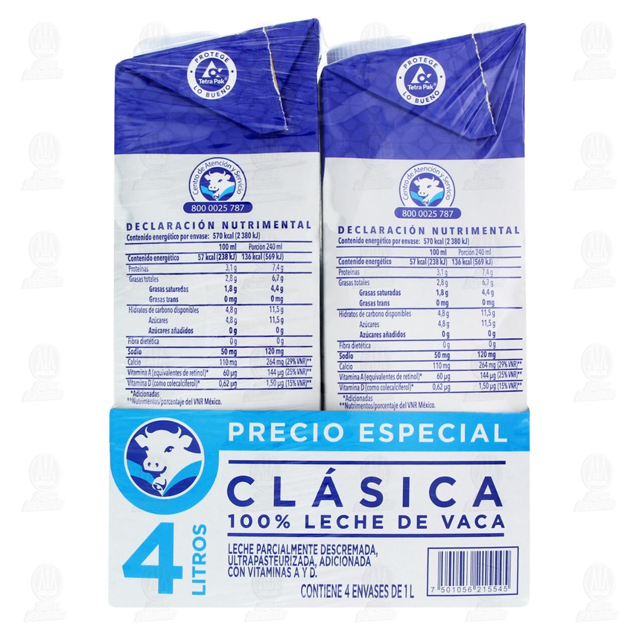 Pack Leche Alpura Cl&aacute;sica Ultrapasteurizada Precio Especial, 4 pzas. image number 2
