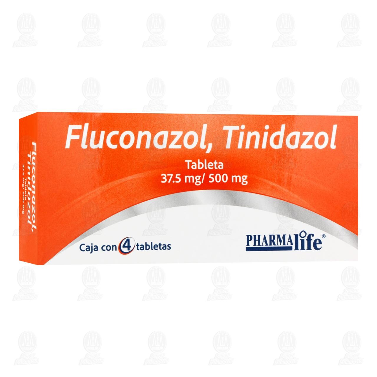 Fluconazol/Tinidazol 37.5mg/500mg, 4 Tabletas Pharmalife. image number 0