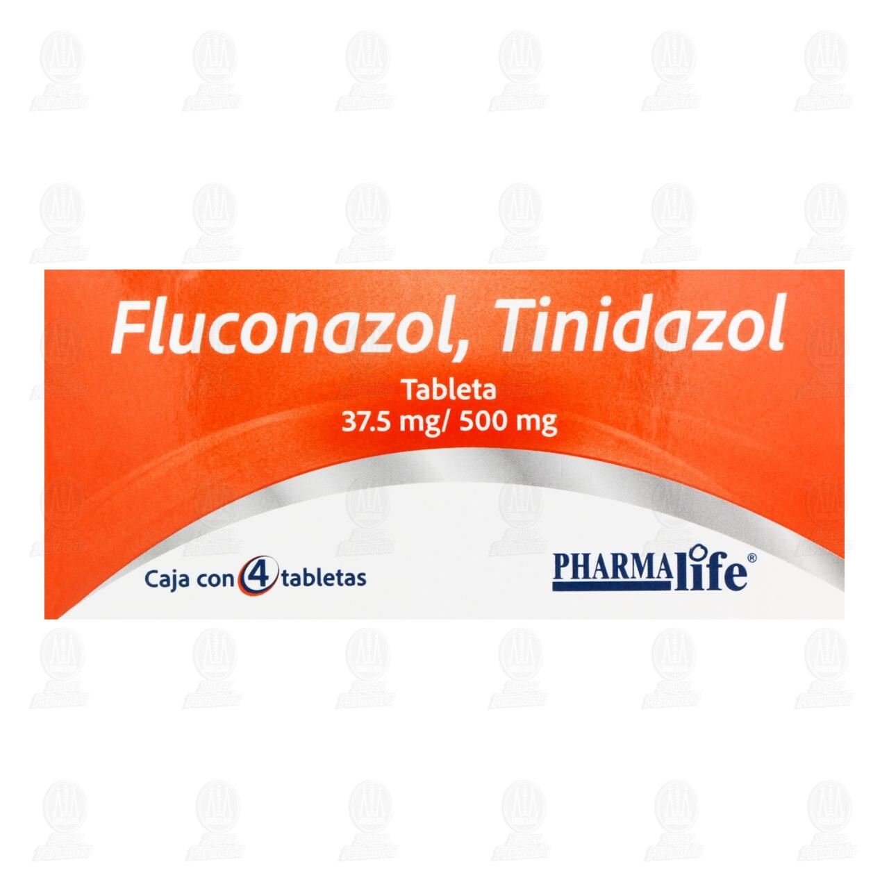 Fluconazol/Tinidazol 37.5mg/500mg, 4 Tabletas Pharmalife. image number 1