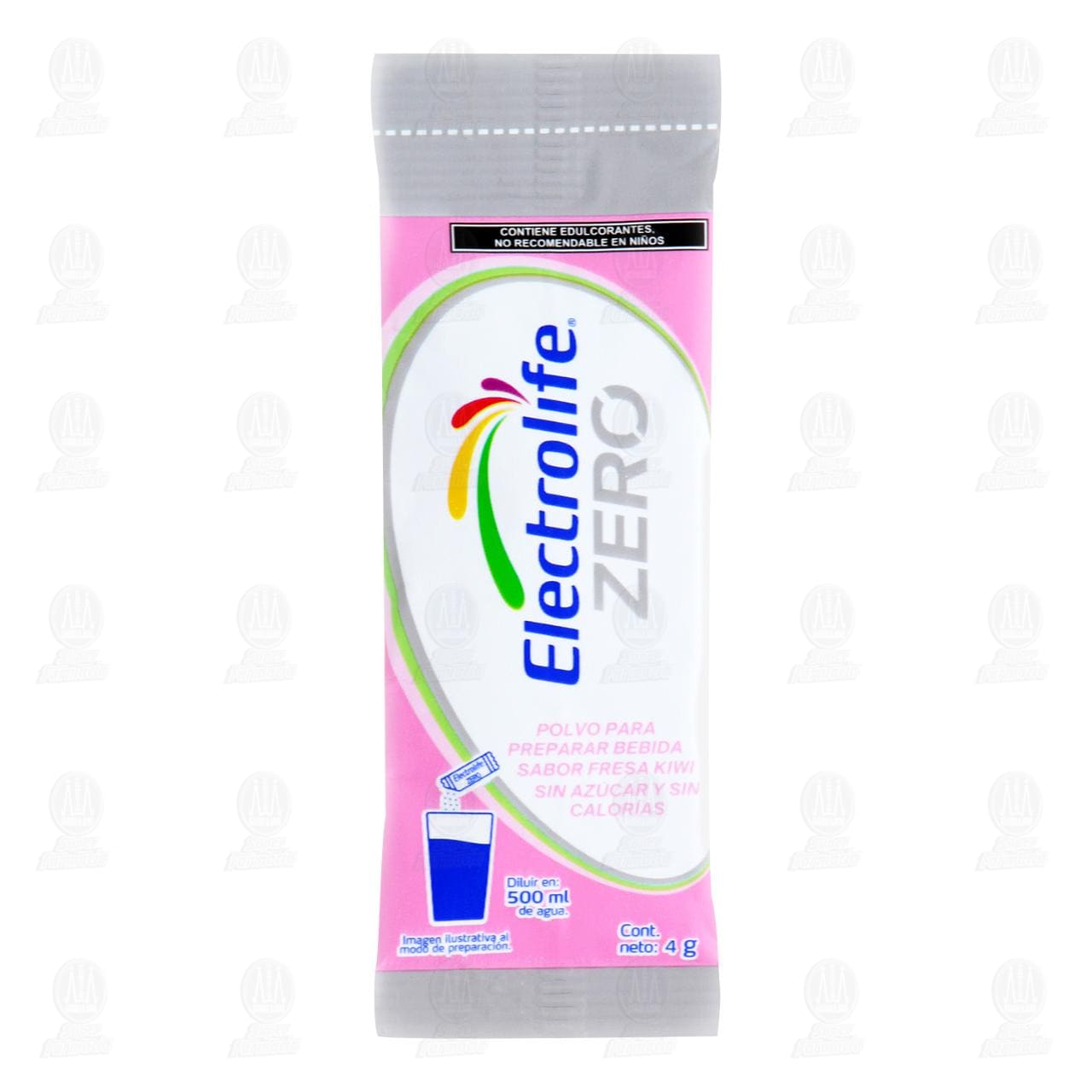 Electrolife Zero Fresa-Kiwi en Polvo, 4 gr. image number 0