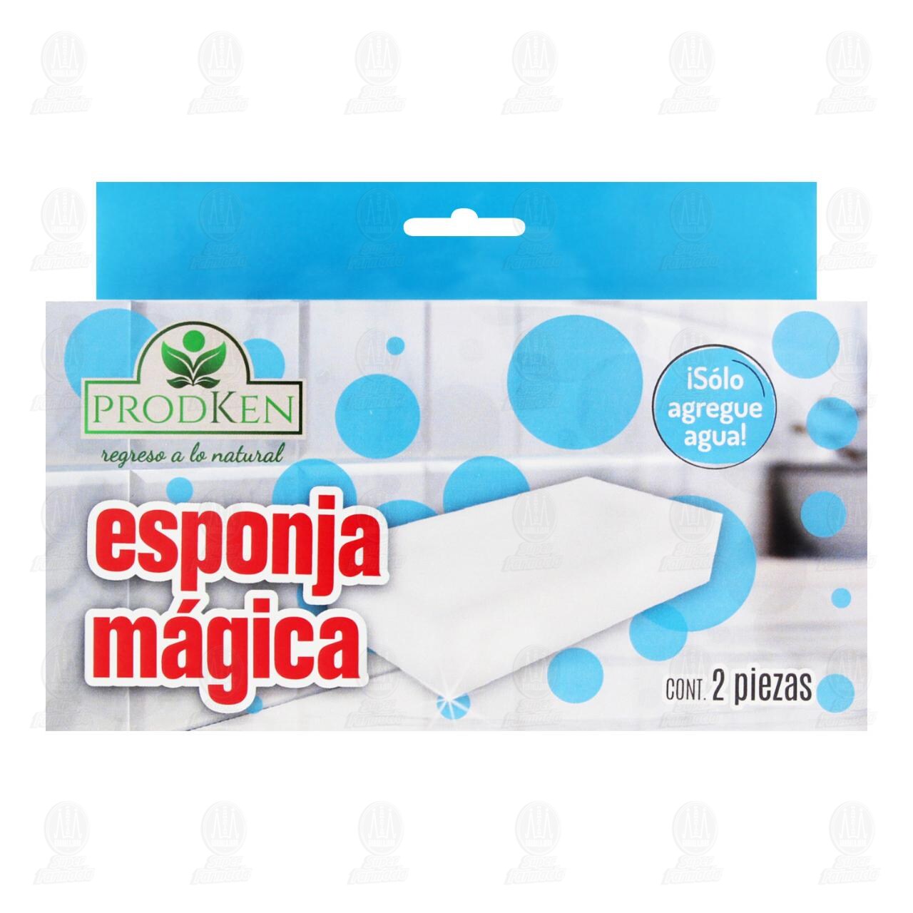 Esponja M&aacute;gica Prodken, 2 pzas. image number 1