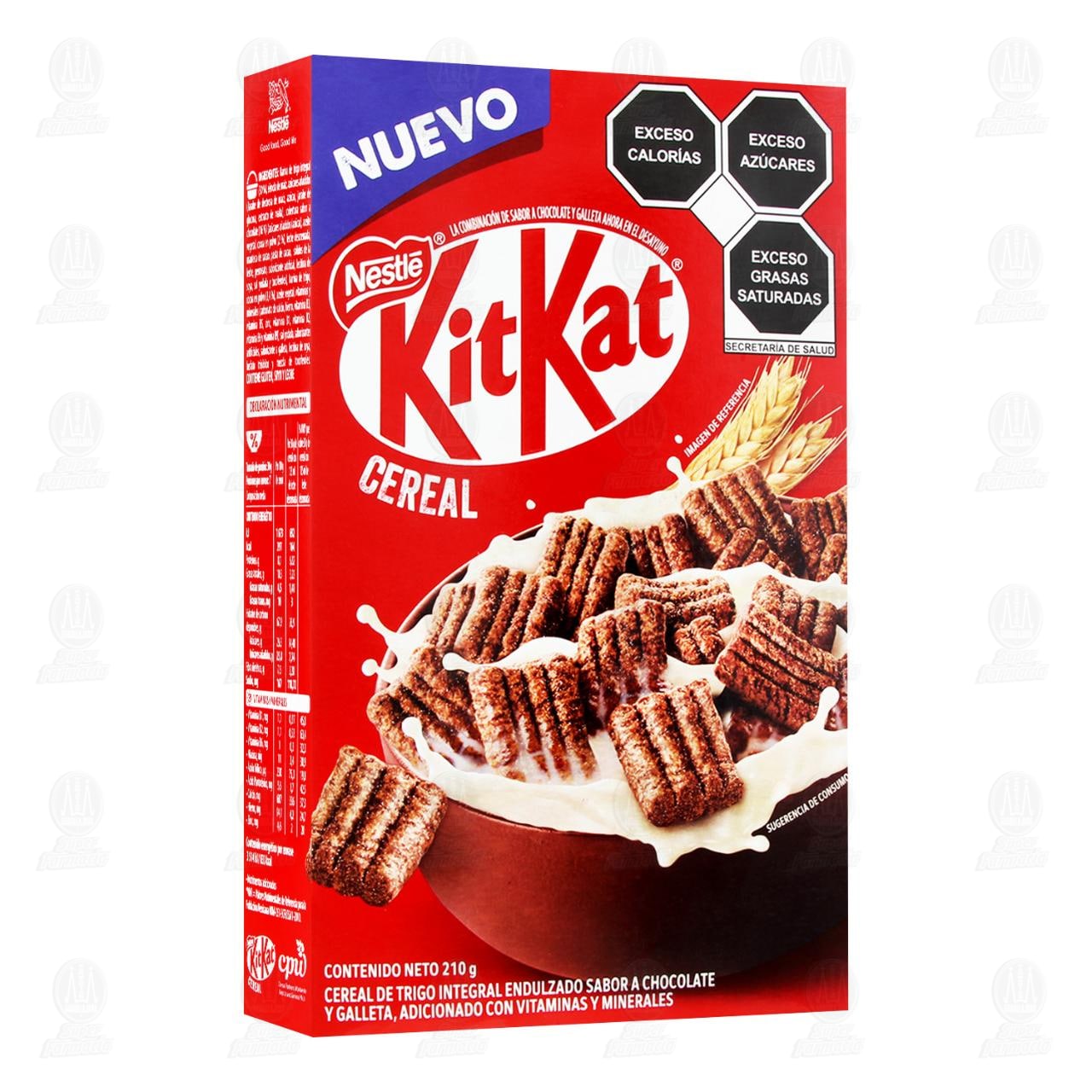 Imagen para Cereal Kit Kat Nestlé Sabor Chocolate y Galleta, 210 gr.