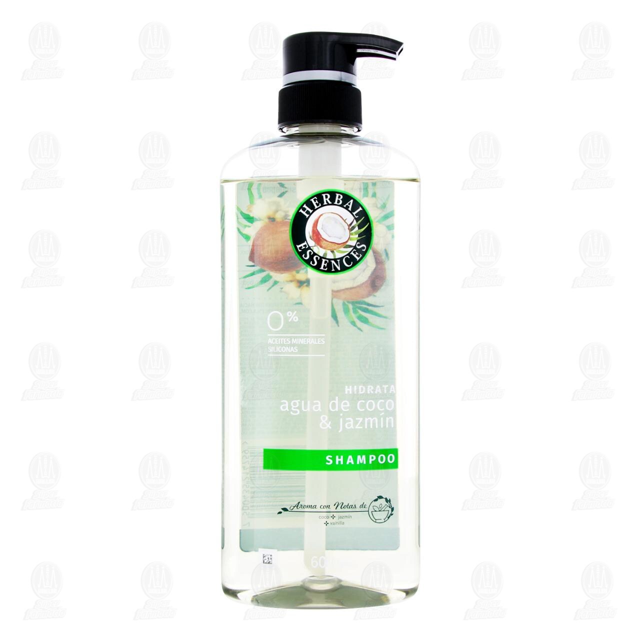 Shampoo Herbal Essences Hidrata Agua de Coco & Jazm&iacute;n, 600 ml. image number 1