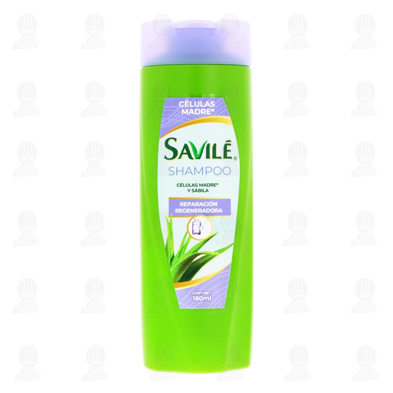 Shampoo Savil&eacute; C&eacute;lulas Madre y S&aacute;bila, 180 ml. image number 1