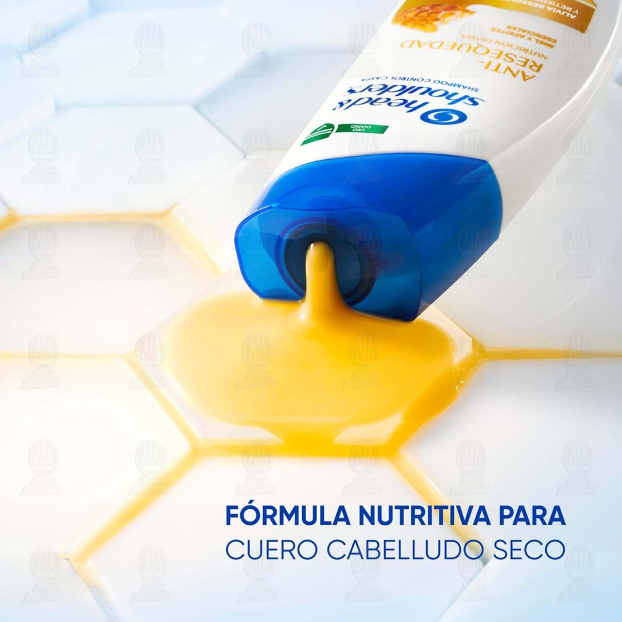 Shampoo Head & Shoulders Anti- Resequedad, 180 ml. image number 2