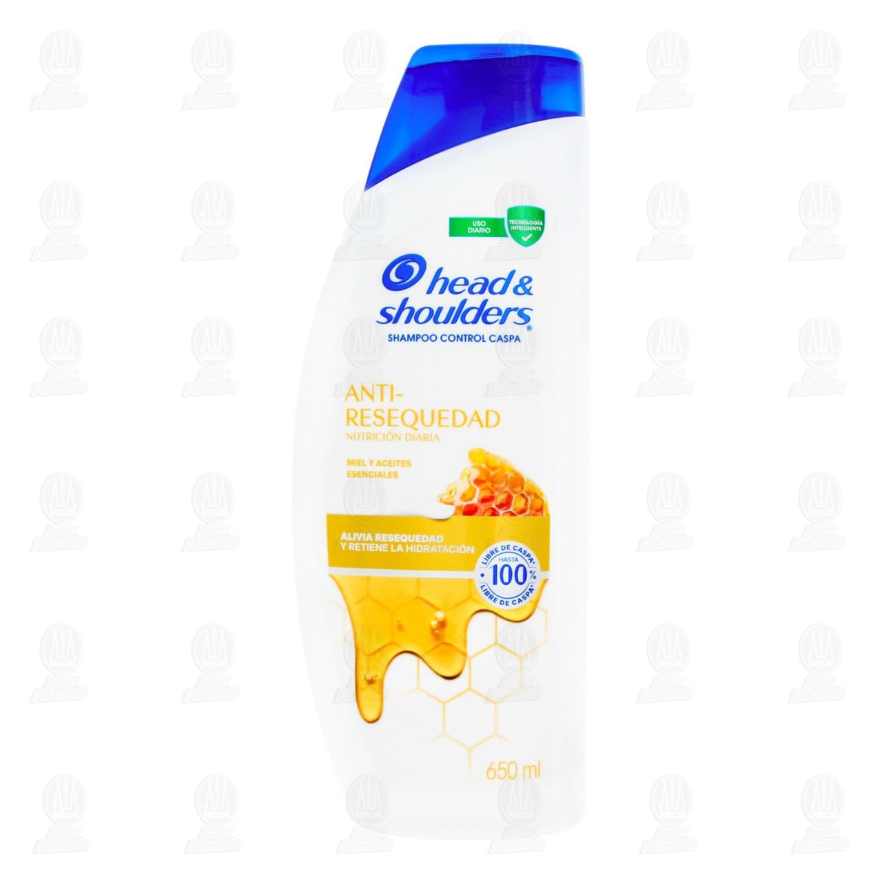 Shampoo Head & Shoulders Anti- Resequedad, 650 ml. image number 1