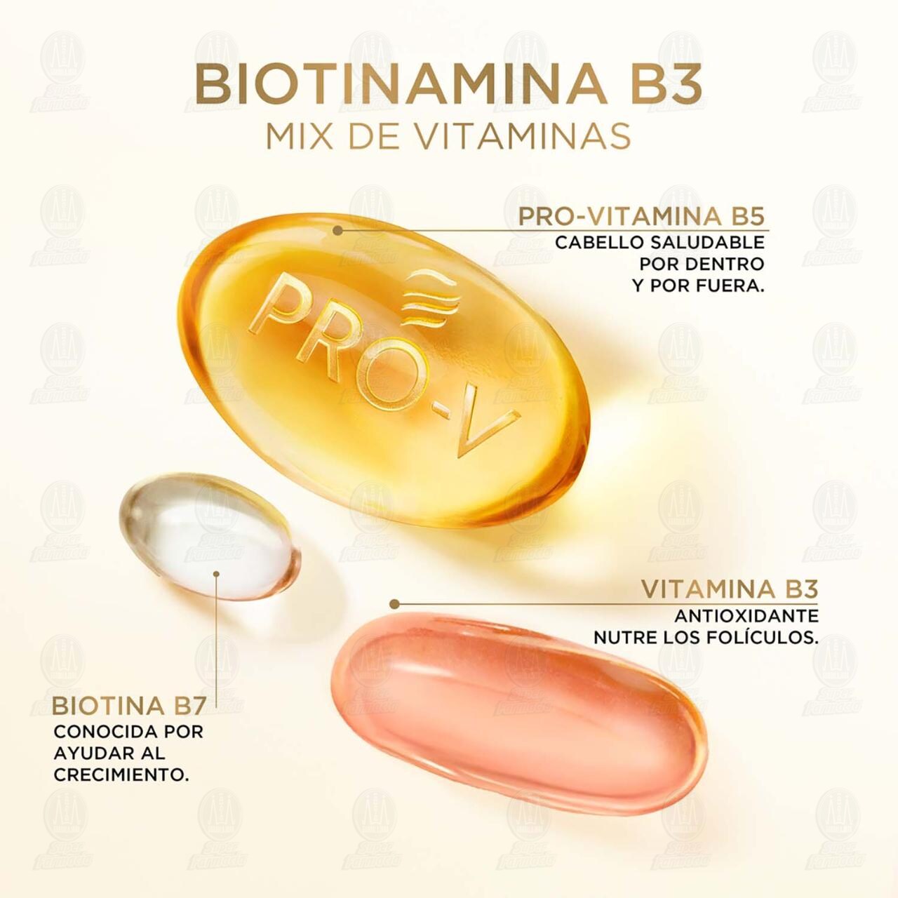 Acondicionador Pantene Biotinamina B3 Antica&iacute;da+ & Nutrici&oacute;n, 250 ml. image number 2