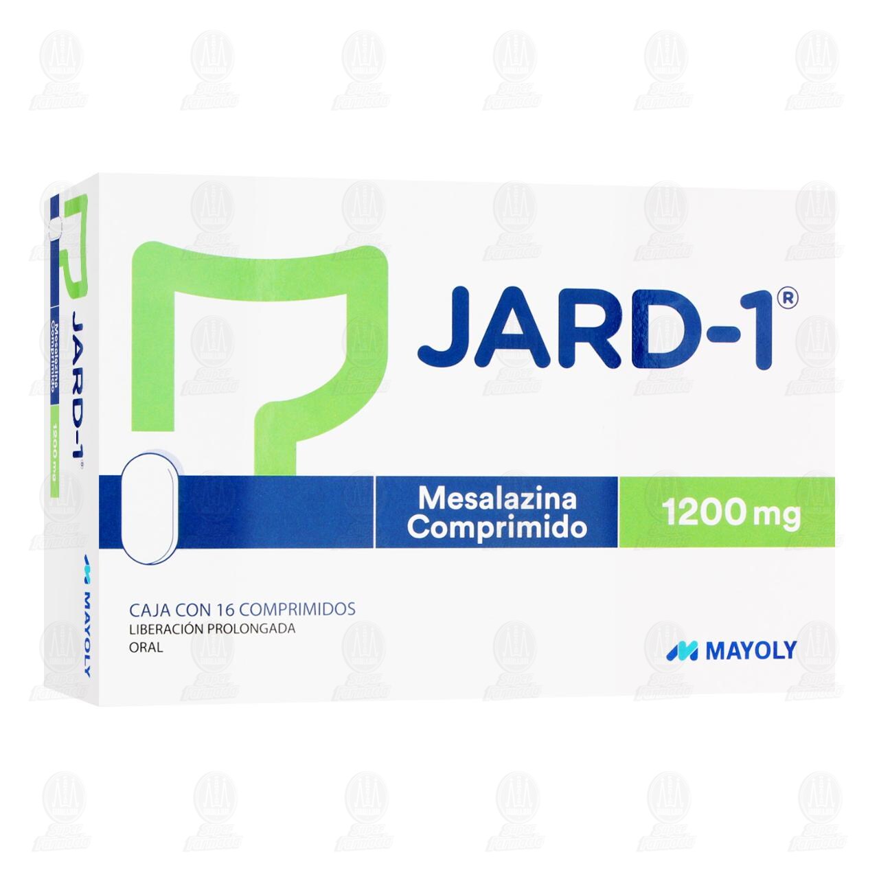 Jard-1 1200 mg, 16 Comprimidos. image number 0