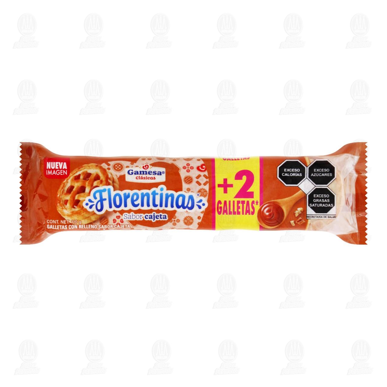 Galletas Gamesa Cl&aacute;sicas Florentinas Sabor Cajeta, 110 gr. image number 0